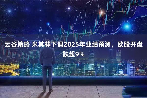 云谷策略 米其林下调2025年业绩预测，欧股开盘跌超9%